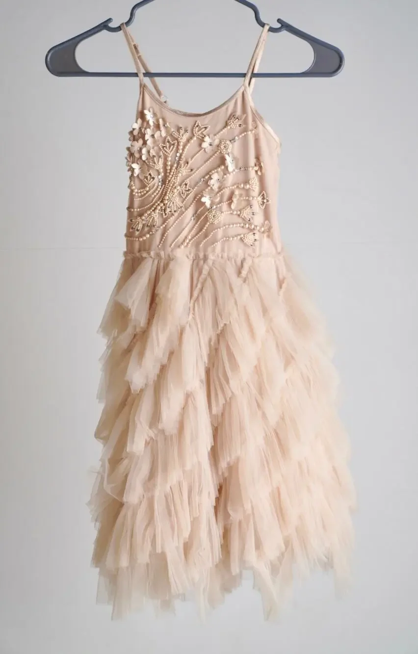 Tutu Du Monde Girls Beige Dress